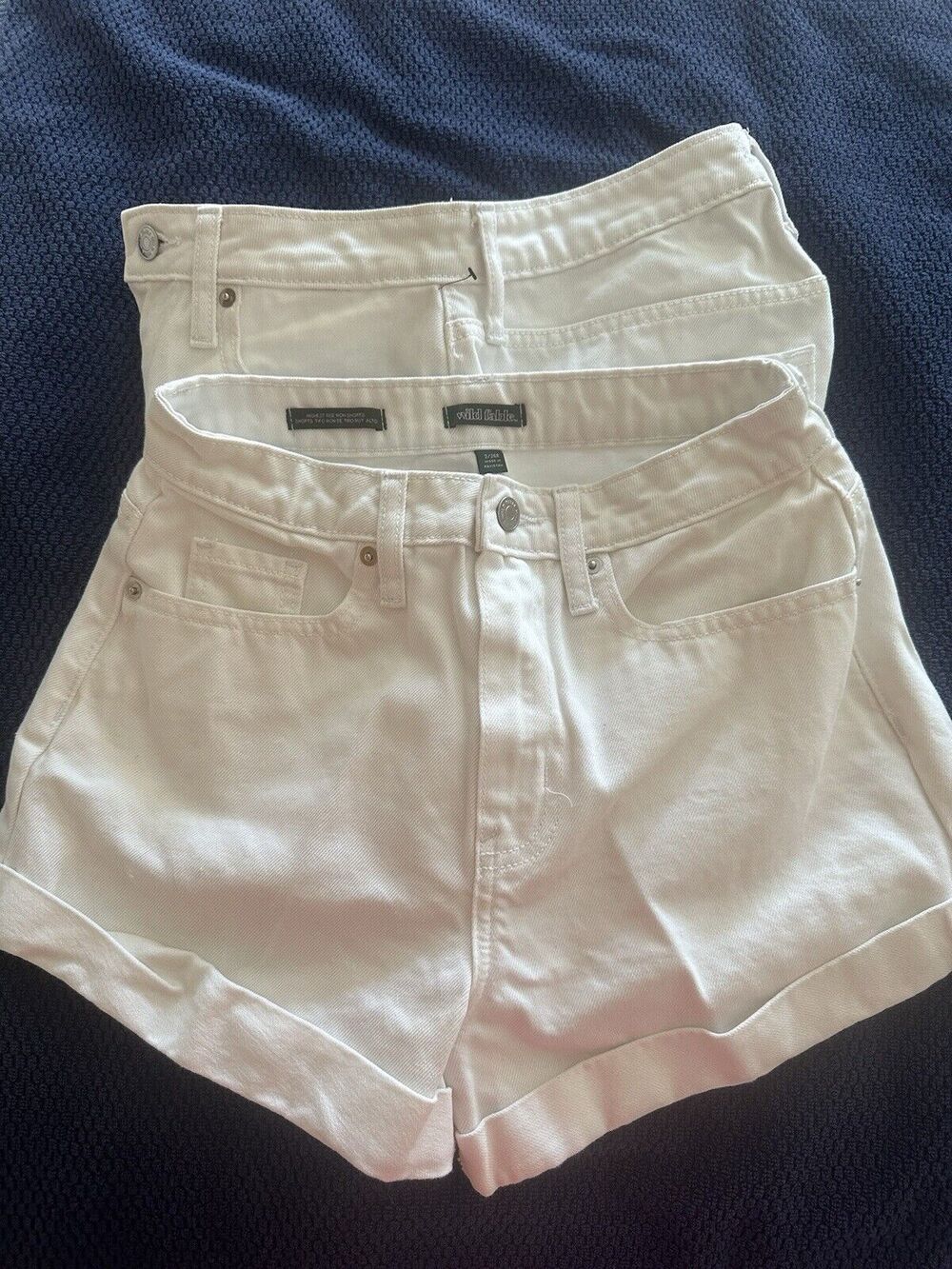 2 Pairs. Wild Fable Jean Shorts Womens Size 2/26
